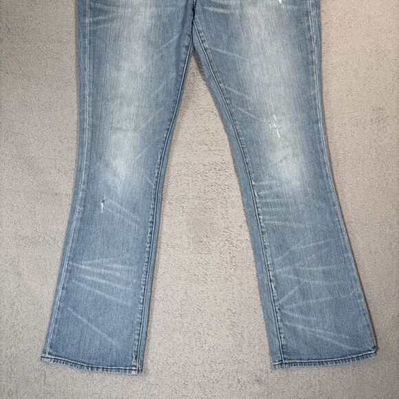 Lucky Brand Legend Jeans Women’s Size 12/31 Sister New Zoe Boot Selvedge Grunge - Picture 2 of 15